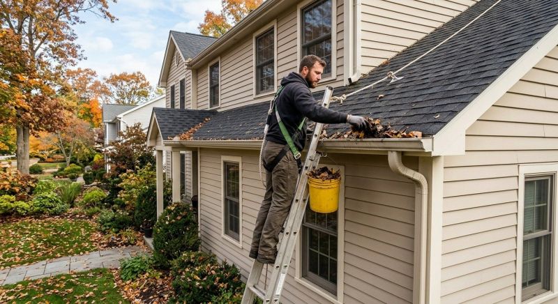 Clogged Gutter Clearing in Fredericksburg, VA