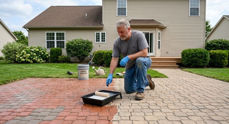 Courtyard Sealing in Alpharetta, GA