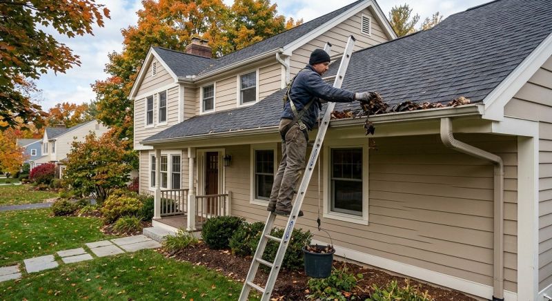 Downspout Blockage Removal in Long Island, NY