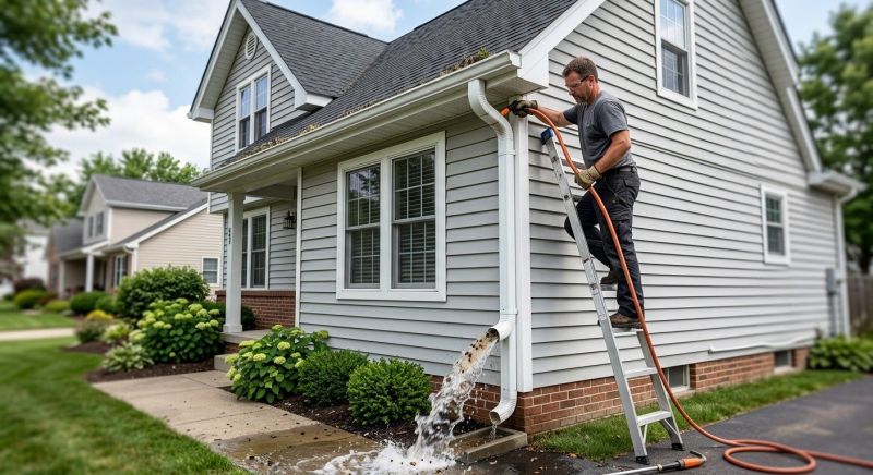 Downspout Cleaning in Bergen County, NJ