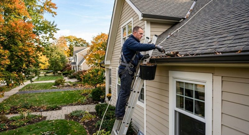 Garage Gutter Cleaning in Richmond, VA