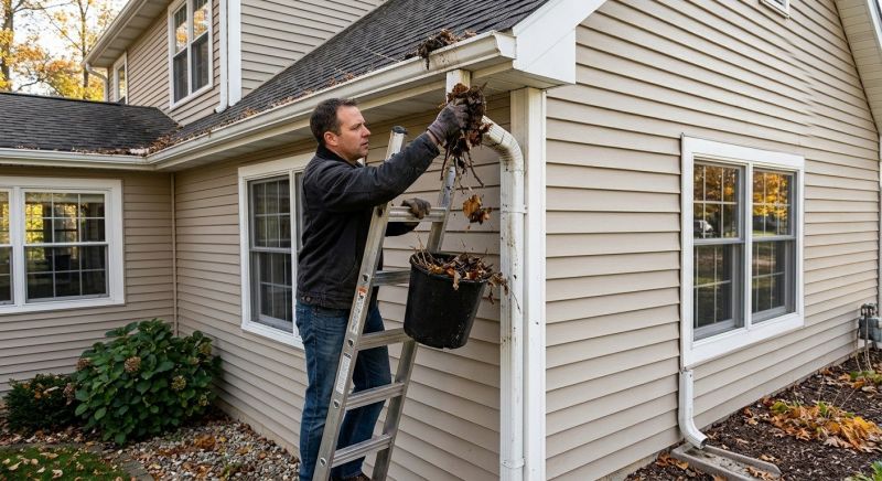 Gutter Downspout Unclogging in Baltimore, MD