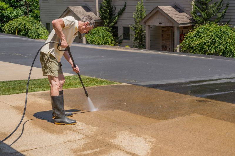 Deep Cleaning of Driveway
